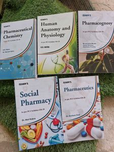 Ishan's Pharmacy & Anatomy Books Set