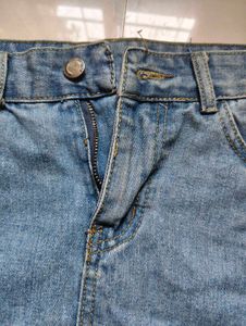 Denim Mini Skirt