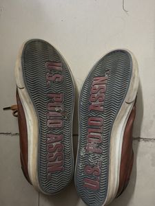 Classic Brown Leather Sneakers