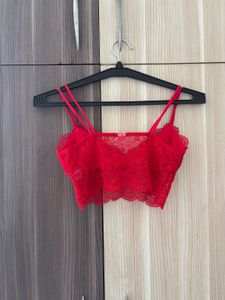 OXXO LACE DETAIL BRALETTE