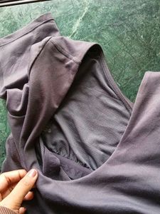 Hot and slick compression top