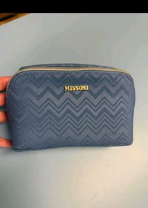 EUC MISSONI Delta One Travel Makeup Toiletry