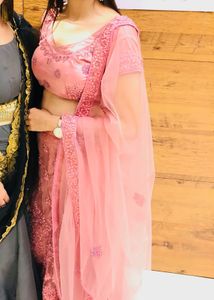 Elegant Pink Lehenga Choli
