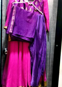 Beautiful Pink Anarkali Kurta