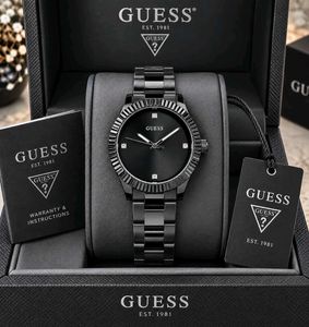 Guess Black Watch - Men's