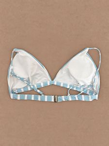 Striped Padded Bikini Top | Fits 32-34