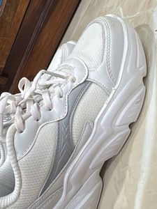 Stylish White Chunky Sneakers