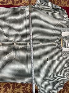 Lacoste Striped Button-Up Shirt