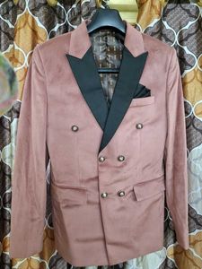 Stylish Velvet Blazer