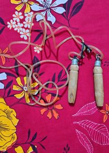 Vintage Wooden Jump Rope