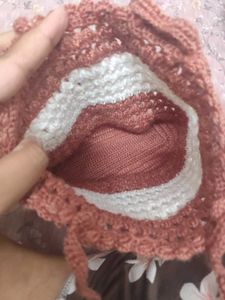 Crocheted Tote Bag