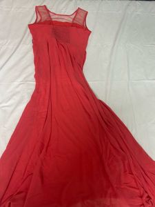 Elegant Pink Maxi Dress