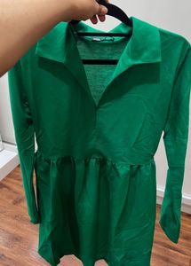 Zara Green dress
