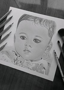 Cute Baby Art Work🎨🥳💫🔥💖