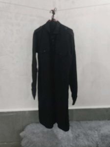 Classic Black Tunic Shirt
