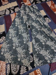 Floral Print Wide-Leg Palazzos