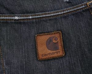 Carhartt charcoal grey straight fir jeans