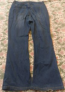 Blue Bootcut jeans