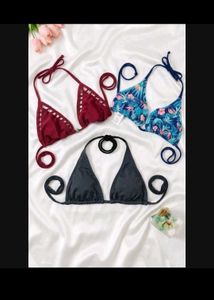 Tie-Dye Bikini Top
