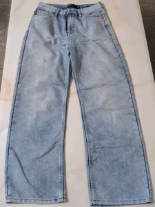 Tokyo Talkies High Waist Acid Wash Jeans