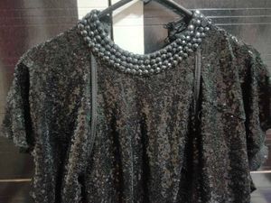 Sequin Embellished Party Dress