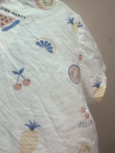 Cute Summer Fruit Print T-Shirt
