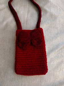 Crocheted Phone Pouches - Only Pink Available