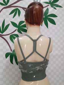 (100) Camo Sports Bra