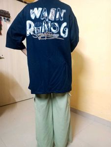 Graphic Print Oversized T-Shirt