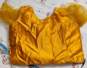 Vibrant Yellow Embroidered Lehenga Set
