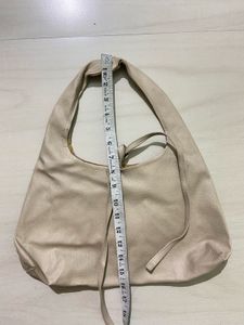 Chic Tan Leather Hobo Bag