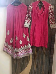 Beautiful Gottapatti Red  Suit😍❤️
