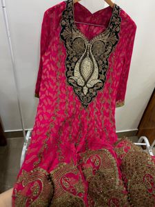 Bright Magenta Pink Salwar Kameez