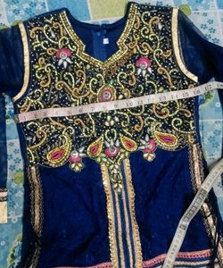 Elegant Embroidered Kurta Set with Palazzo
