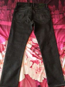 Classic Dark Wash Denim Jeans