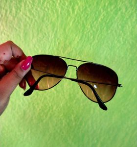 Ray-Ban Red Lens Aviator Sunglasses 🕶️