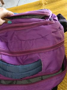 Laiba Purple Backpack