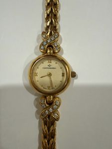 Continental Swiss 18K Gold-Plated Watch ✨
