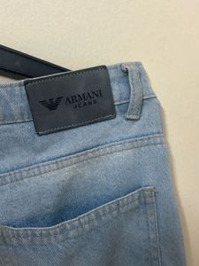 Light Wash Straight Leg Jeans
