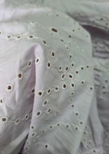 🌸 Cottagecore Eyelet Puff Sleeve Mini Dress | Sof