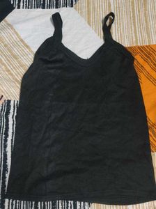 Basic Black Camisole Tank Top