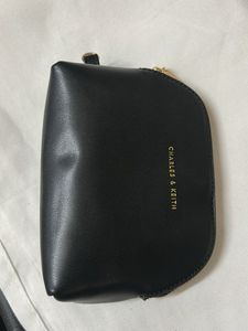 Charles & Keith Black Pouch
