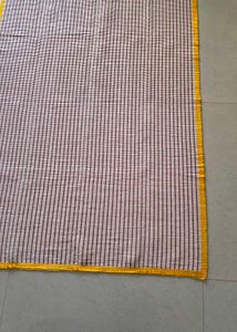 Antique Reversible Mat with Yellow Border