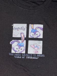 Cute Bunny Graphic T-Shirt