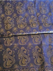 New Royal Blue Banarsi Silk Saree