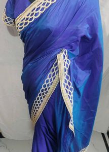 shinning 🌟 magic silk fabric shin like purple an