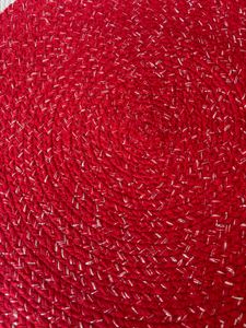 Red Braided Placemat