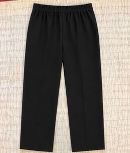 Classic Black Wide-Leg Trousers