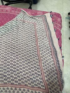 Boho Print Scarf with Tassels