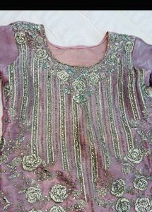 SALE🌷Elegan Lavender Garara Set
